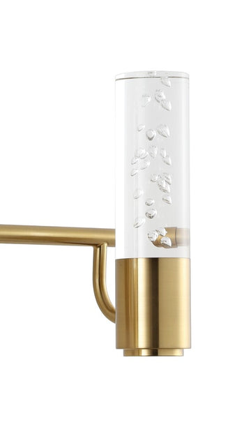 Bolha Minimalist Modern Bubble Acrylic/Iron Integrated LED Vanity Light